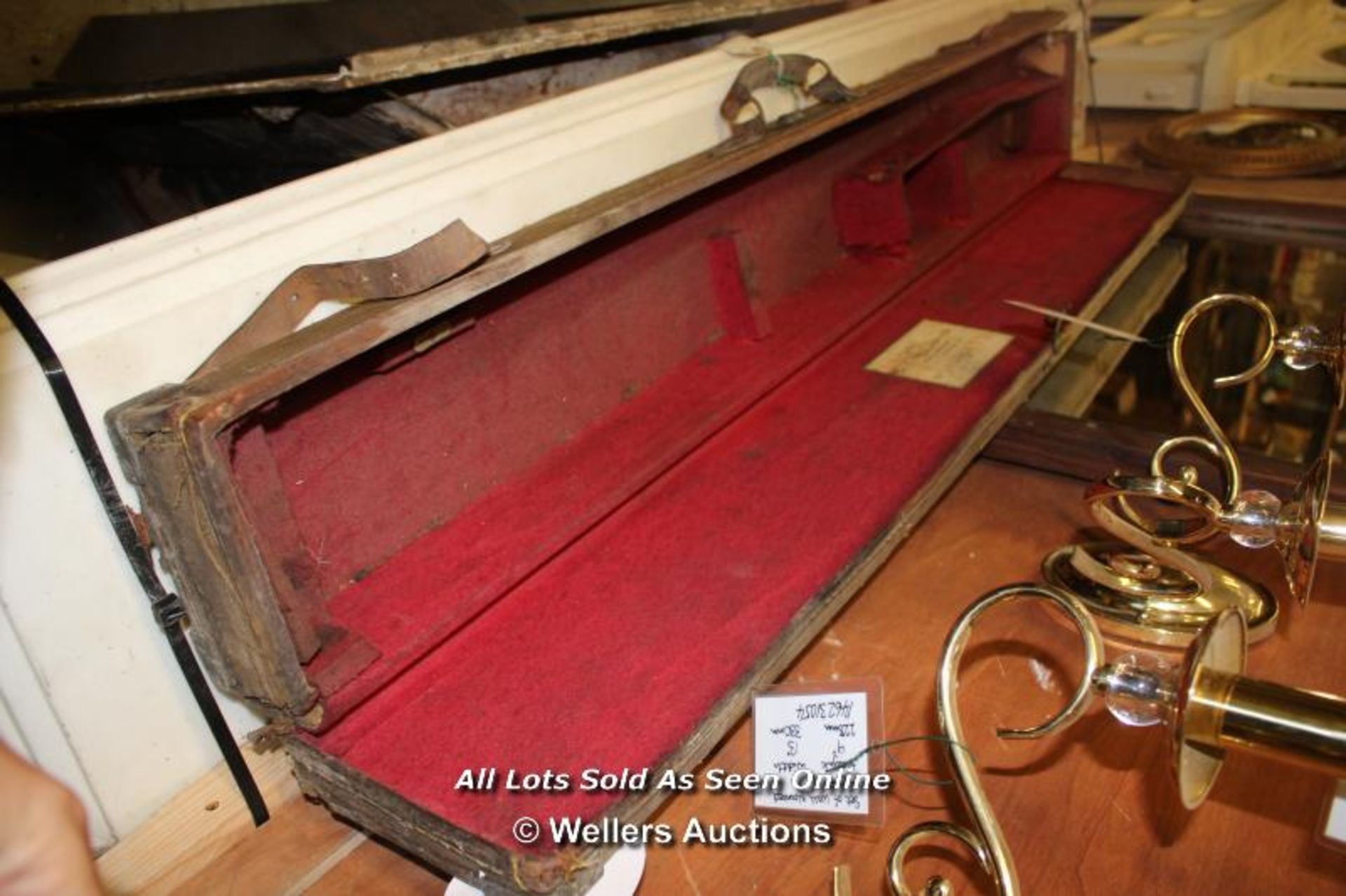 *W J JEFFREY AND CO. GUN CASE - Image 3 of 4