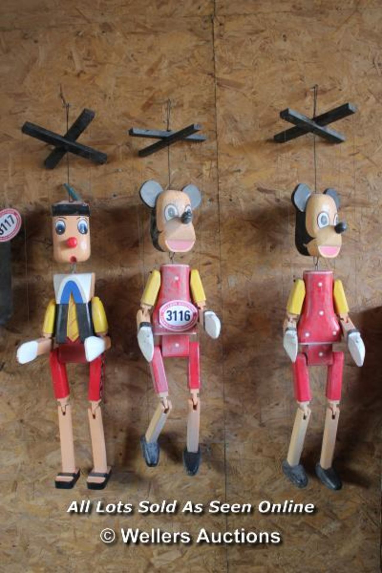 *THREE MARIONETTES, TWO MICE AND A PINOCCHIO