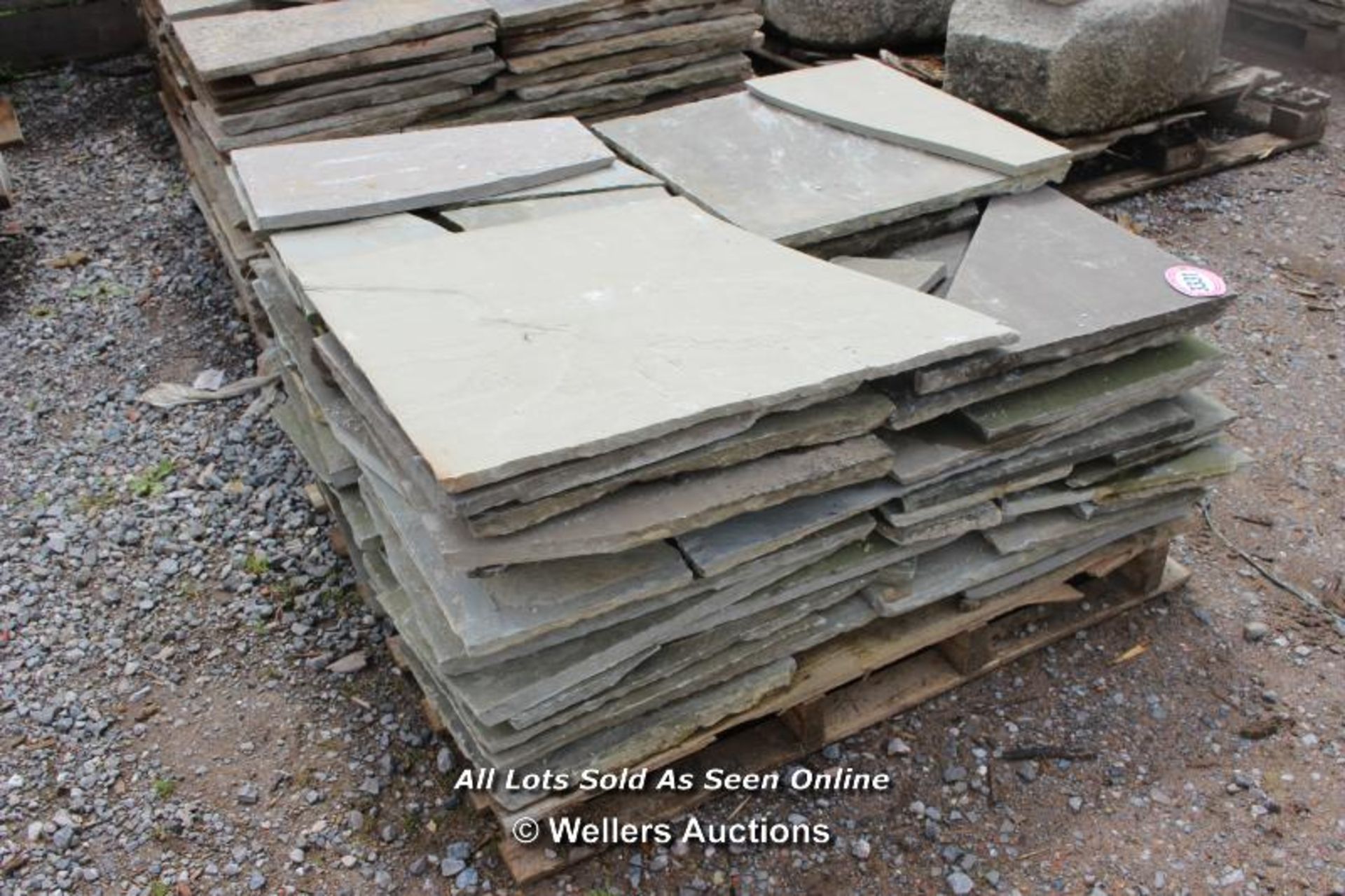 *TWO PALLETS OF INDIAN SANDSTONE, APPROX 20 SQ MRS - Image 2 of 3