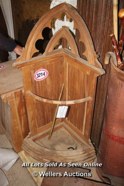 *WALKIING STICK/UMBRELLA CORNER STAND, APPROX 125CM HIGH