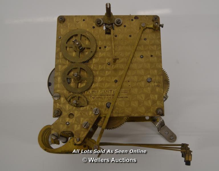 4X SMITHS/ENFIELD CLOCK COMPANY, MECHANICAL BRASS CLOCK MOVEMENTS,RESTORATION AND REPAIR - Image 3 of 6