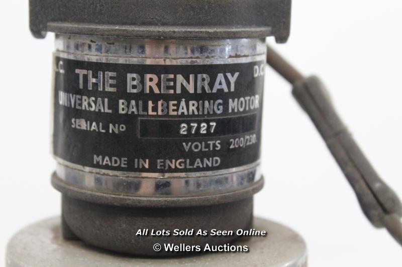 VINTAGE BENRAY WATCH CLEANING MACHINE INCLUDES THREE CLEANING JARS, REPORTED AS WORKING ORDER - Image 2 of 4