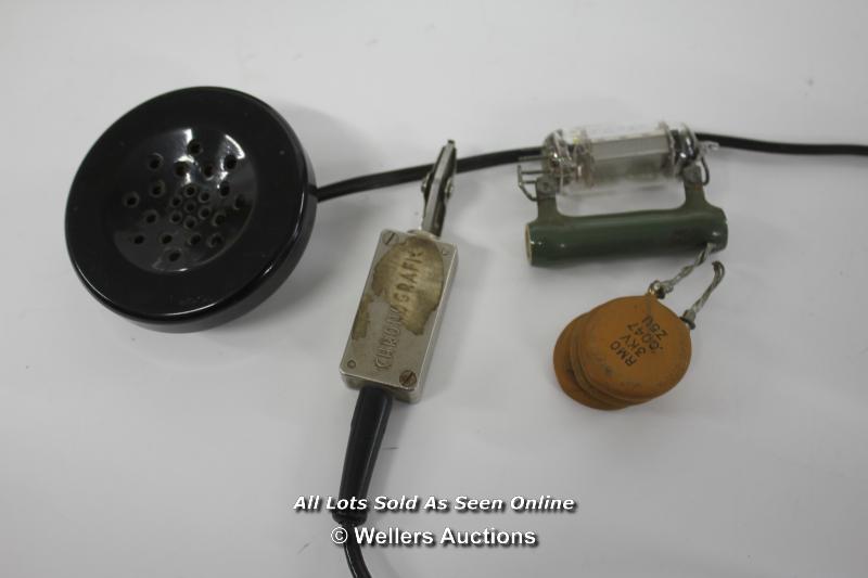 VINTAGE GREINER CHRONOGRAPHIC ELECTRONIC WATCH TIMING MACHINE WITH ACCESSORIES, REPORTED AS - Image 6 of 7