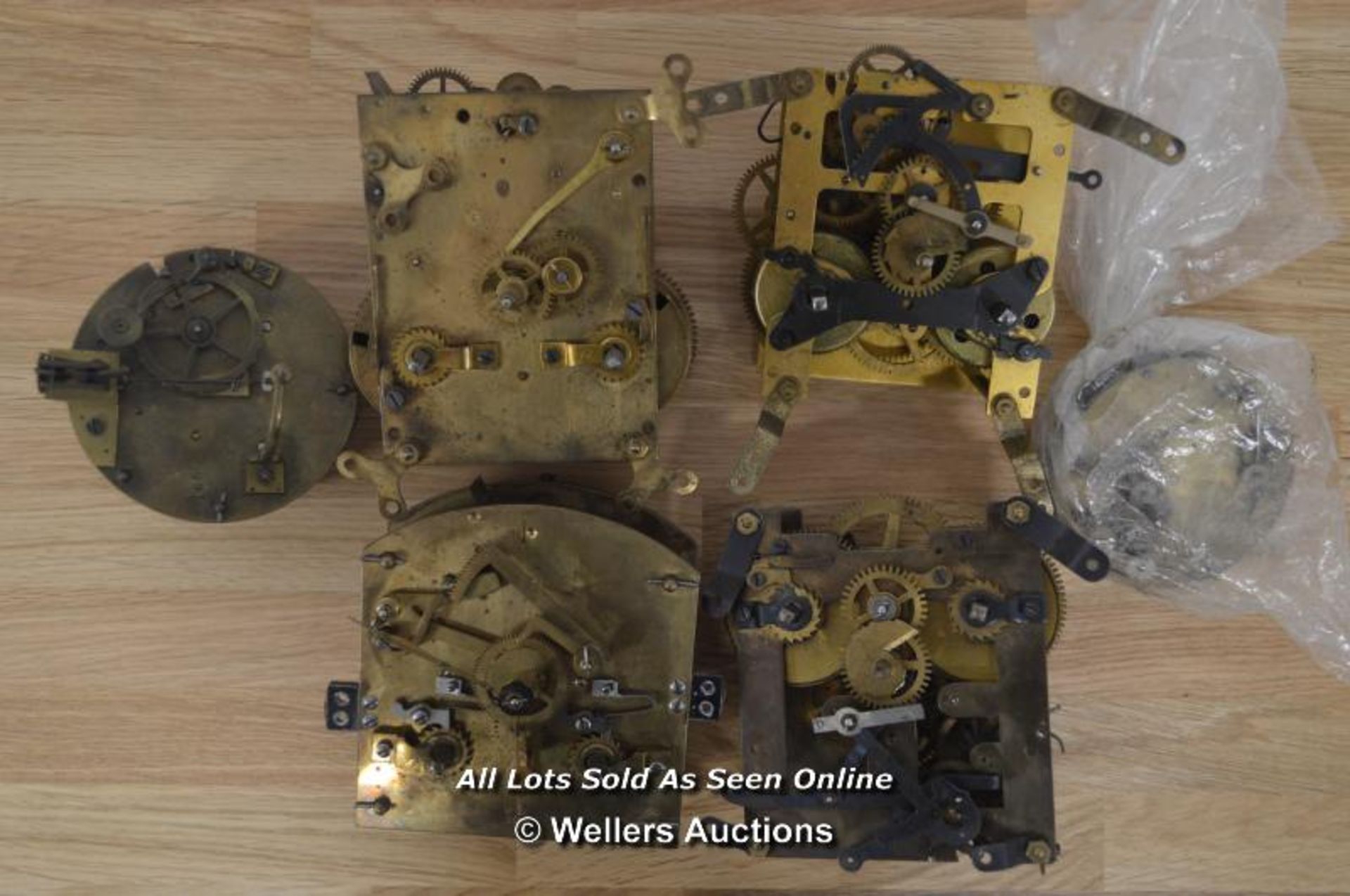 6X VARIOUS MECHANICAL MOVEMENTS,BRASS,RESTORATION AND REPAIR. - Image 2 of 3