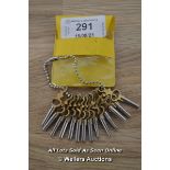 SMALL CARRIAGE CLOCK KEYS, SIZE 00-12