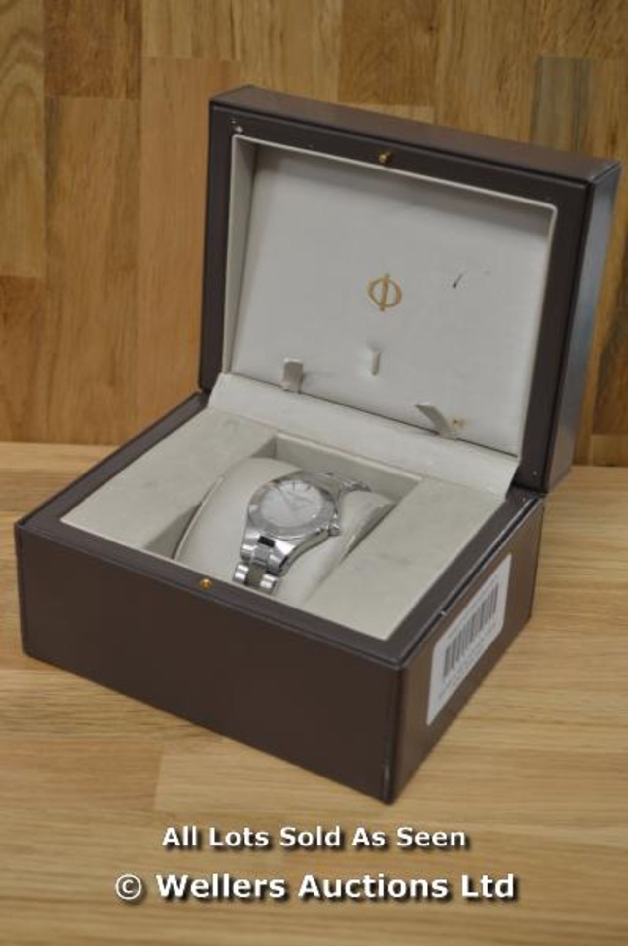 *LADIES BAUME MERCIER LINEA, 27MM STAINLEES STEEL POLISHED AND BRUSHED CASE AND BRACELET, SILVER - Image 6 of 6