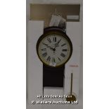 ACCTIM.FROME, QUARTZ PENDULUM WALL CLOCK,WOOD FINISH