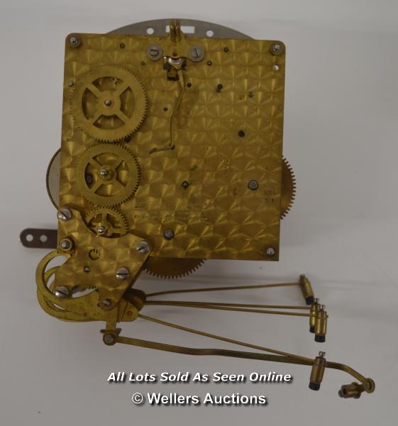 4X SMITHS/ENFIELD CLOCK COMPANY, MECHANICAL BRASS CLOCK MOVEMENTS,RESTORATION AND REPAIR - Image 5 of 6