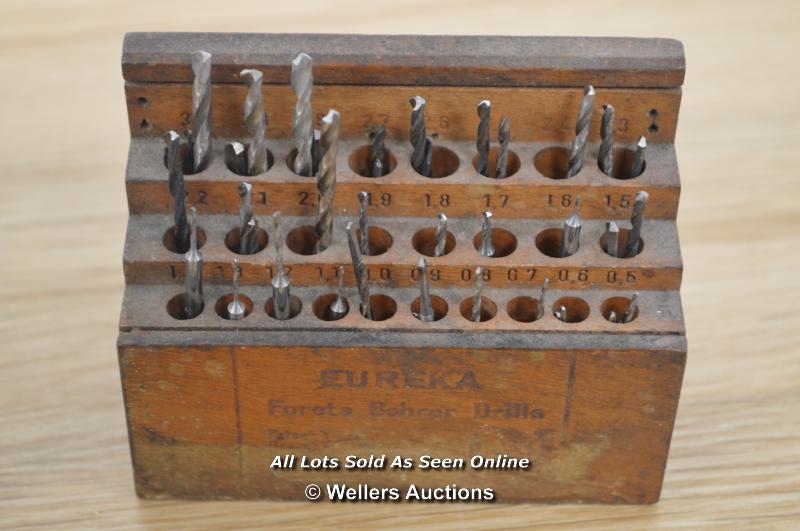 CLOCK MAKERS STEAKING AND PUNCH SETS,WATCH/CLOCK MAKERS DRILL BITS IN VARIOUS SIZES - Image 3 of 4