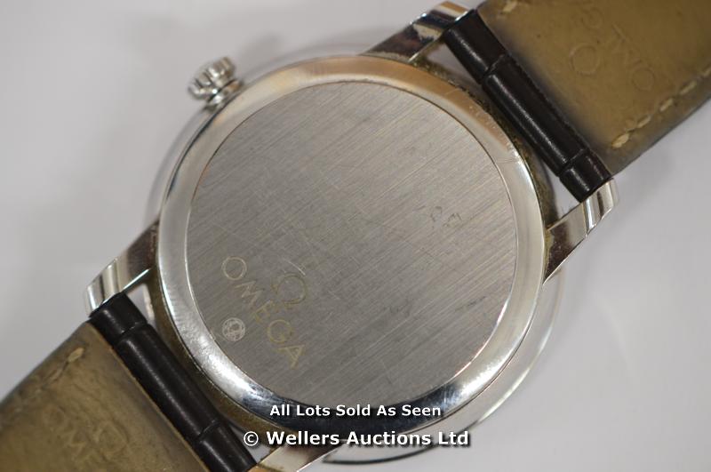 *GENTS OMEGA DE VILLE CO-AXIAL, 39.5MM STAINLESS STEEL CASE, SILVER ROMAN BATTON DIAL WITH DATE, SUB - Image 4 of 4