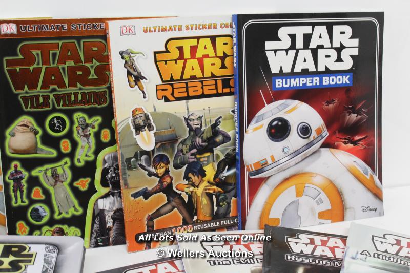 17X ASSORTED STAR WARS STICKER, COLOURING AND STORY BOOKS - Image 4 of 6