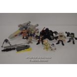 9X ASSORTED GALACTIC HERO FIGURES - ORIGINAL TRILOGY ERA AND MISSION FLEET X -WING AND LUKE