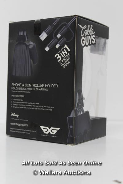 NEW - COOL GUYS DARTH VADER PHONE & CONTROLLER HOLDER - Image 2 of 2