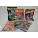 COLLECTIBLE ANNUALS INCL. TINTI, TOM & JERRY 1974, SPACE PRECINCT & CAPTIN SCARLET