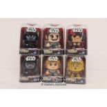 6X NEW HASBRO STAR WARS MIGHTY MUGS FIGURES