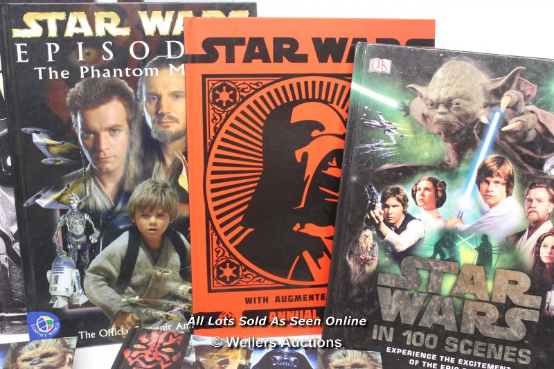 7X ASSORTED STAR WARS ANNUALS AND BOOKS INCLUDING STAR WARS YEAR BY YEAR AND THE PHANTOM MENACE - Image 3 of 4