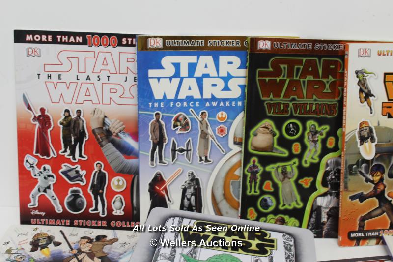 17X ASSORTED STAR WARS STICKER, COLOURING AND STORY BOOKS - Image 3 of 6