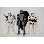 3X LEGO STAR WARS BUILDABLE FIGURES INCLUDING CAPTAIN PHASMA AND 2 X FIRST ORDER STORMTROOPERS