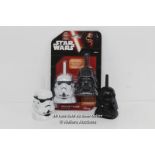 2X SET OF STARWARS WALKI TALKI'S (1 SET NEW AND SEALED)