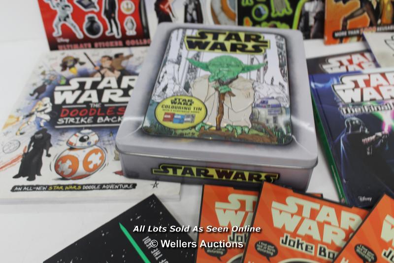 17X ASSORTED STAR WARS STICKER, COLOURING AND STORY BOOKS - Image 2 of 6