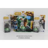 NEW STAR WARS FORCE LINK SERIES 3.75" FIGURES, RANGE TROOPER AND MOLOCH WITH NEW FORCE LINK 2.0
