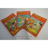 THREE HORATIO CHILDRENS BOOKS NUMBERS TWO, THREE AND FOUR C1950'S