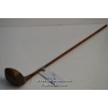 ANTIQUE WOODEN GOLF CLUB