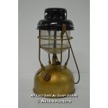*TILLEY LAMP X 246A WITH ORIGINAL SHADE-GOLD & BLACK [LQD214]