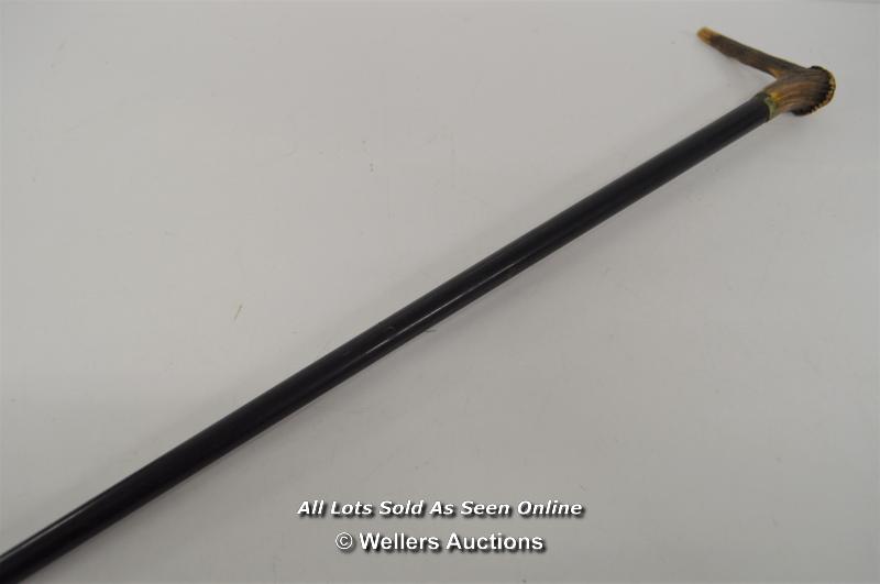 *DEER ANTLER WALKING CANE / 80CM [LQD215]