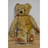 VINTAGE CHAD VALLEY TEDDY BEAR, C1950'S, GOOD COSMETIC CONDITION APART FROM SMALL TEAR ON THE BACK