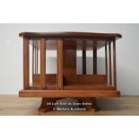 *MAHOGANY REVOLVING BOOKCASE EDWARDIAN PETITE SIZE [LQD215]