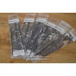 *5X BLACK SINGLE KNOTTED PHEASANT TAIL - FLY TYING MATERIALS [LQD215]