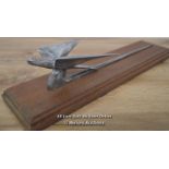 *HUMBER SNIPE 1950-60S HOOD ORNAMENT / 10 X 40CM [LQD215]