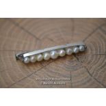 *SMALL PEARL BROOCH, 4CM (LPGBA000000264419798) [LQD214]