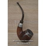 *FINE LARGE PETERSON'S PATENT NUMBER "3" BRIAR ESTATE PIPE 20CM [LQD214]