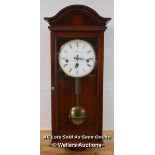 *COMITTI OF LONDON WESTMINISTER CHIME MAHOGANY WALL CLOCK [LQD215]