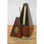 *MAELZEL PYRAMID METRONOME W/BELL WOOD [LQD215]