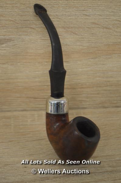 *VINTAGE K&P PETERSON'S SYSTEM STANDARD SMOKING PIPE / 14CM [LQD214]