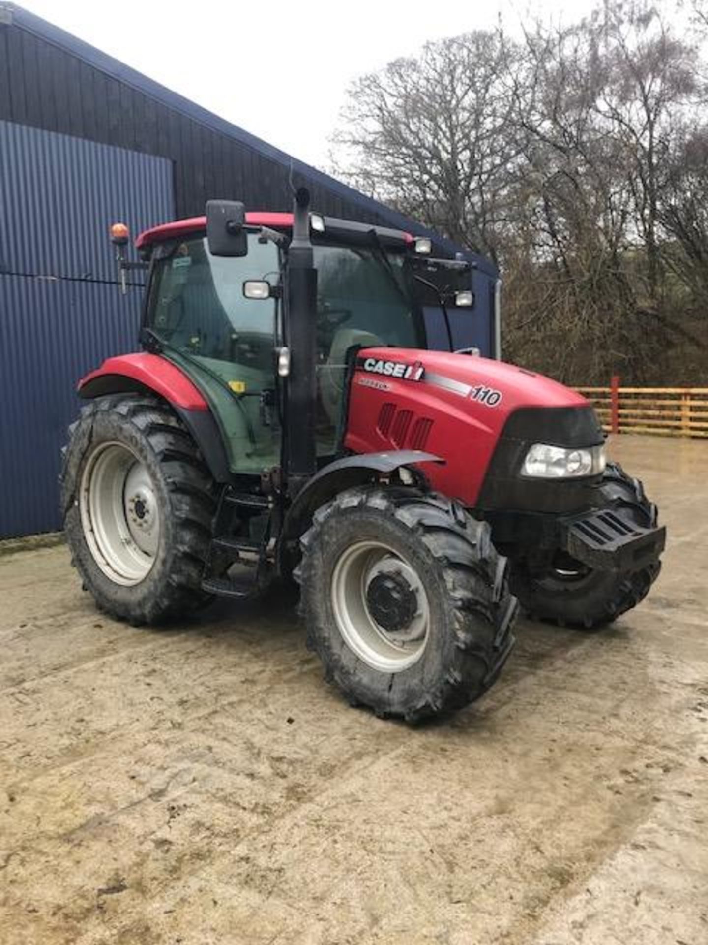 CASE MAXXUM 110 4WD TRACTOR. REG NO DX62 - Image 3 of 10