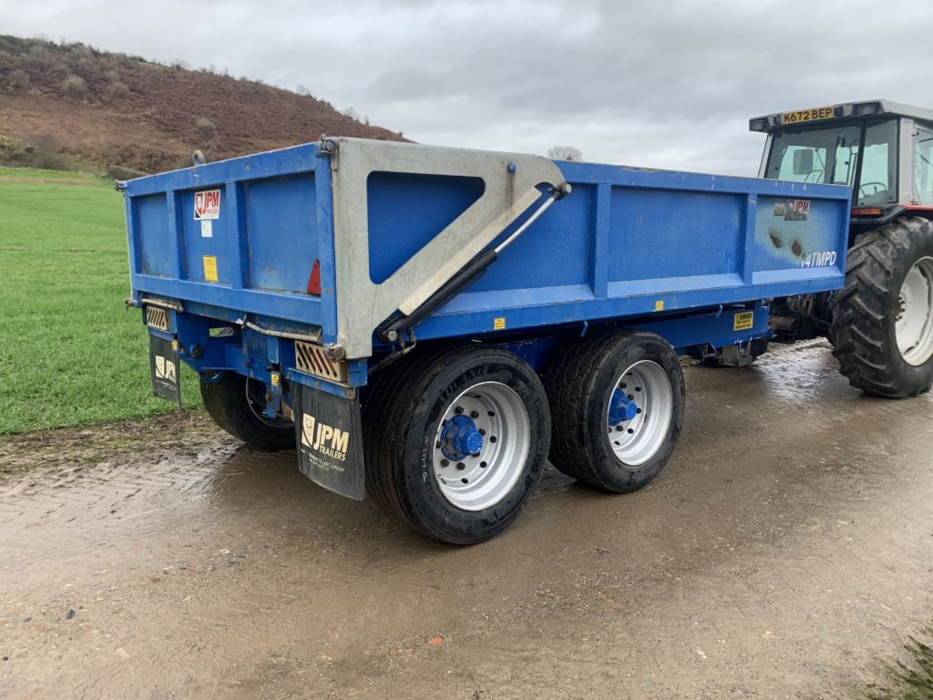 JPM 14 TON DUMP TRAILER - Image 4 of 6