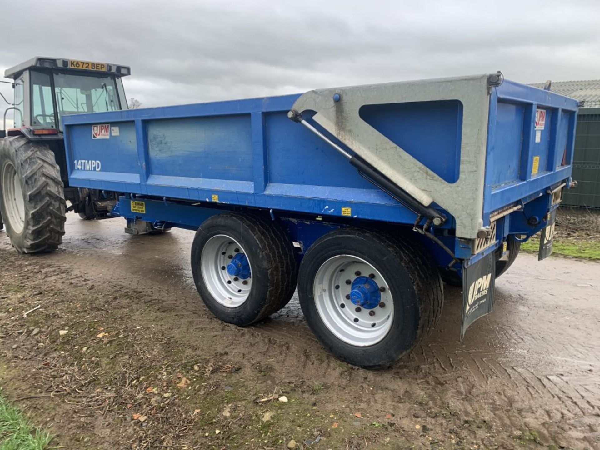 JPM 14 TON DUMP TRAILER - Image 2 of 6