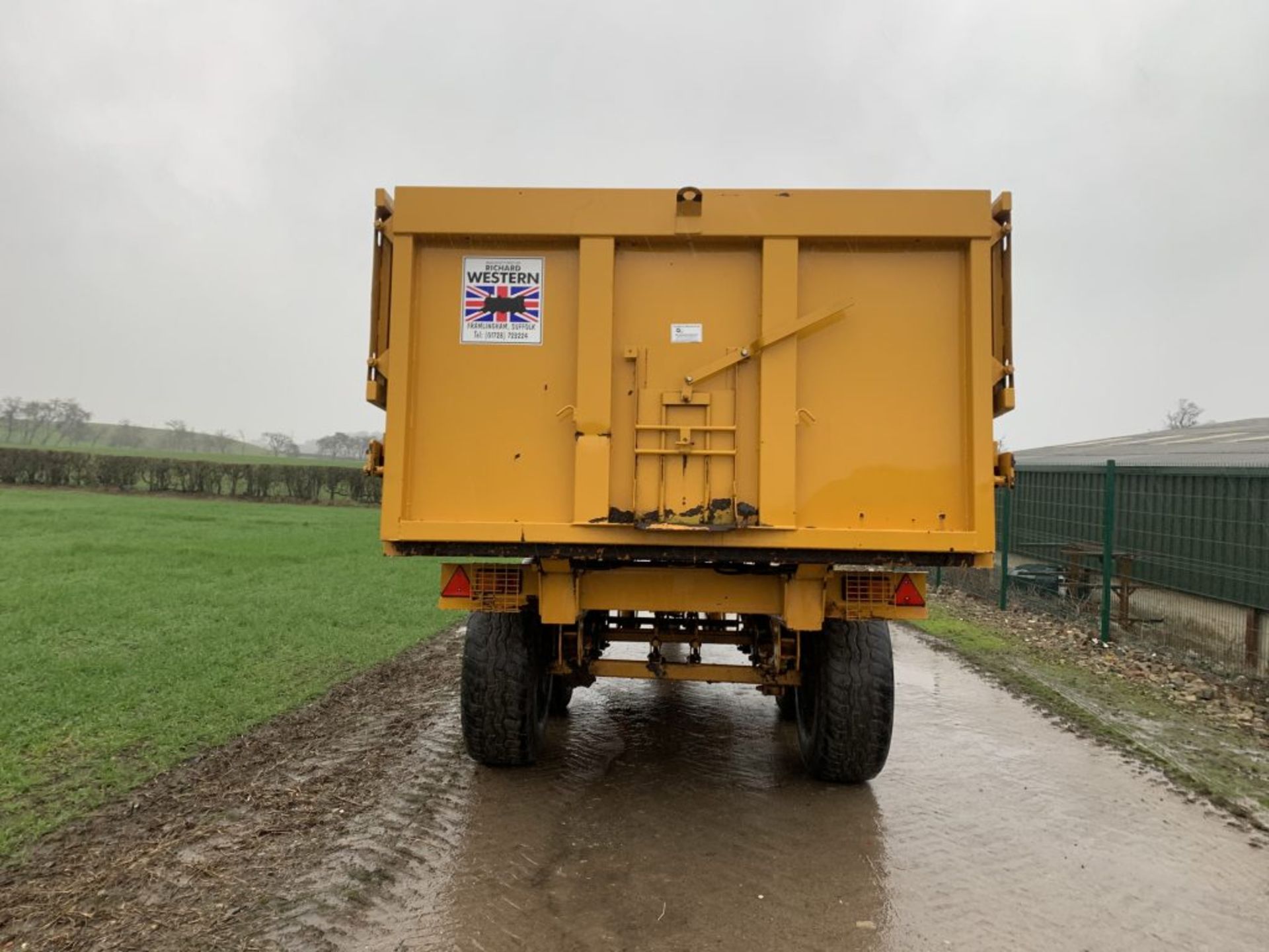 RICHARD WESTERN 14T GRAIN TRAILER - Image 4 of 6