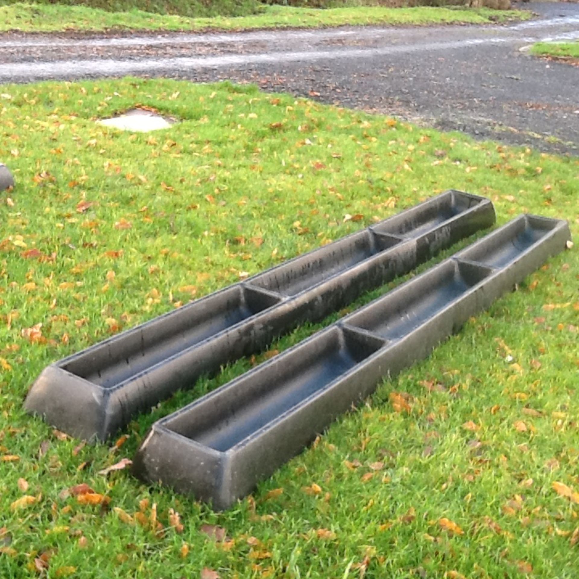 2 X 3 METRE PAXTON POLY SHEEP TROUGHS