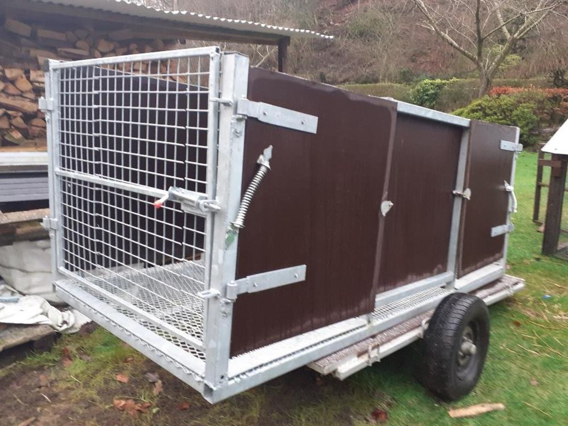 3 POINT LINKAGE DOCKING/SHEARING TRAILER