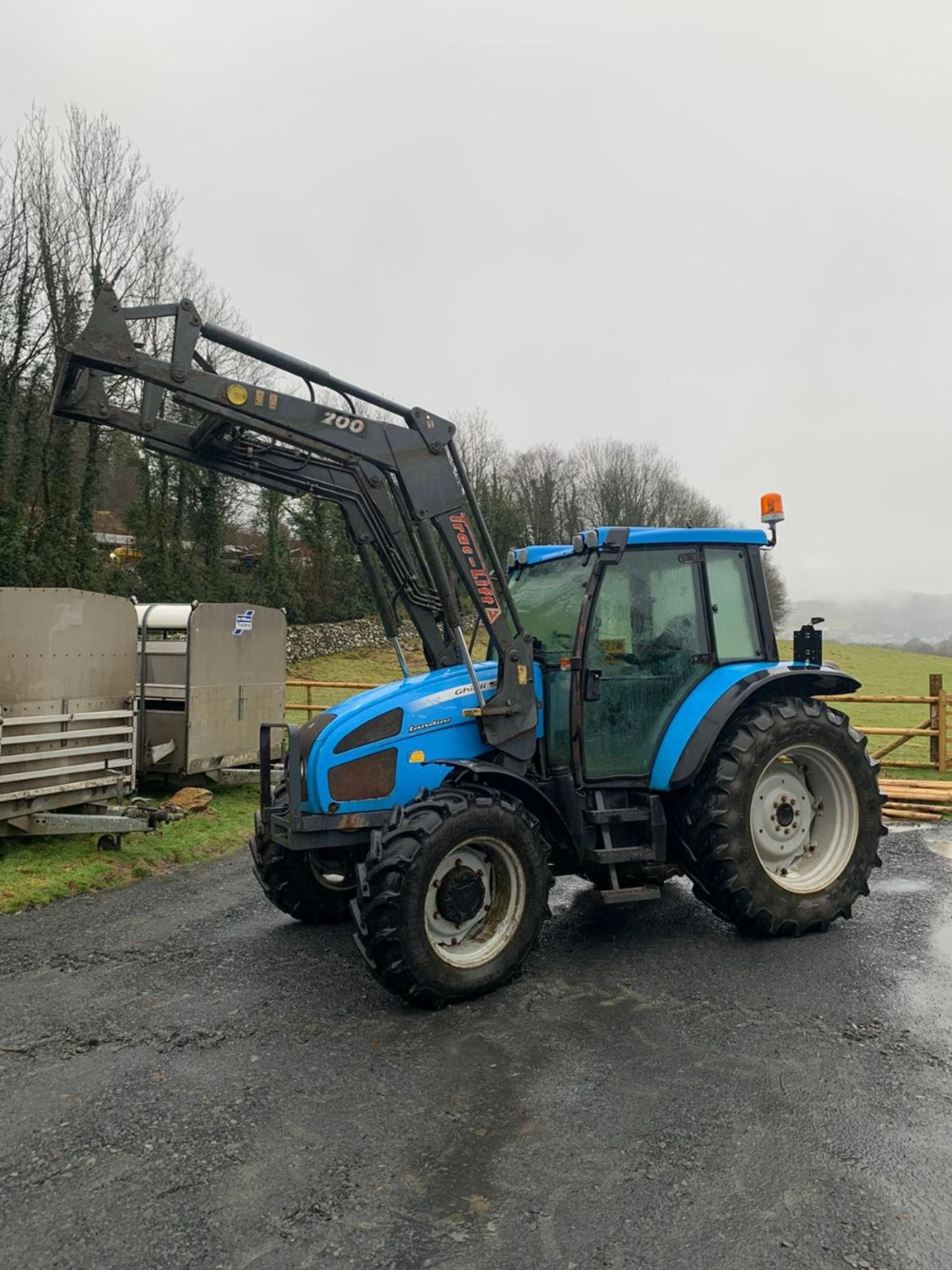 2000 LANDINI GHIBLI TRACTOR WITH LOADER . 5400 HOURS