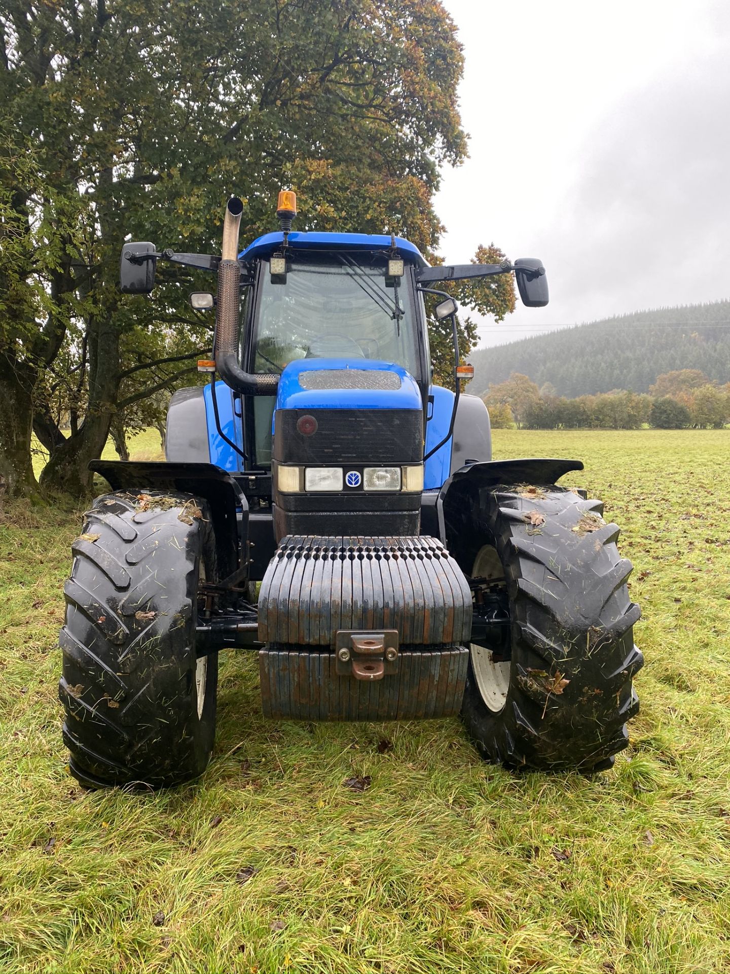 NEW HOLLAND TM175 TRACTOR - Image 8 of 11