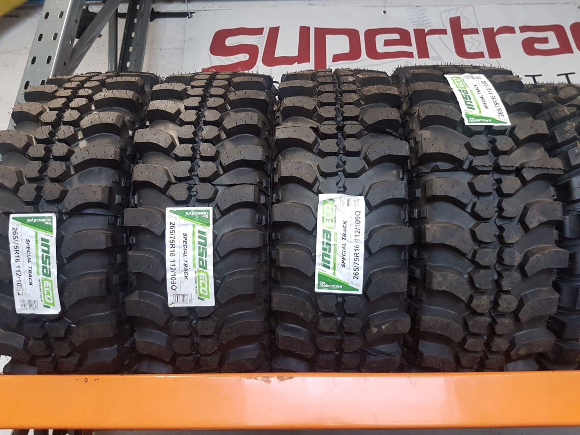 New insa turbo tyre 265/75/18