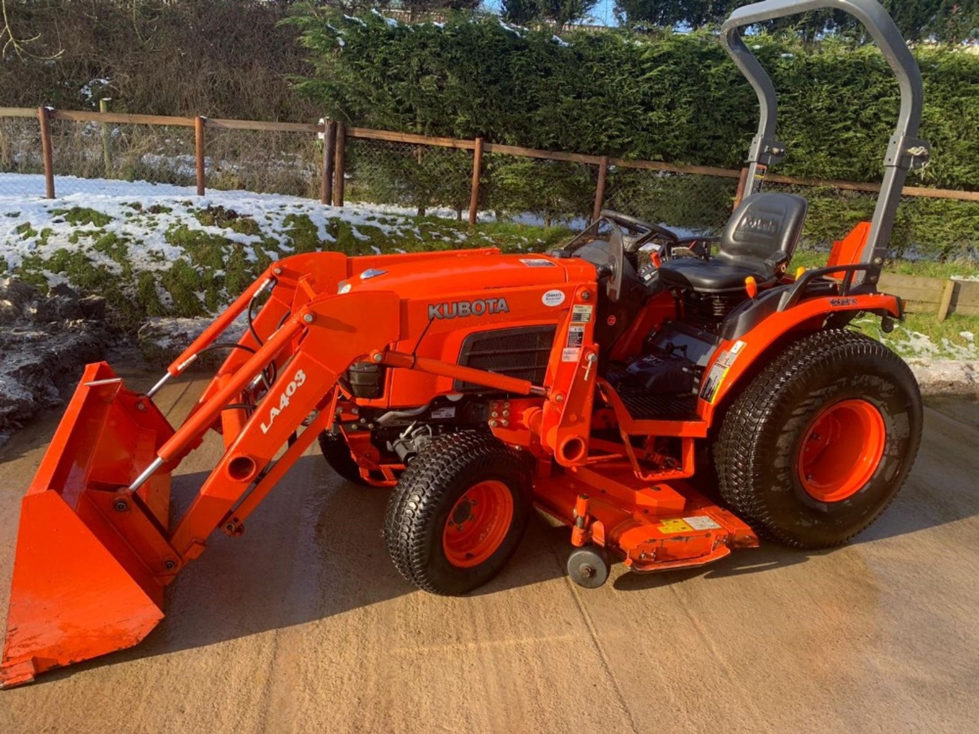 2009 KUBOTA 30/30 COMPACT TRACTOR - Image 5 of 5