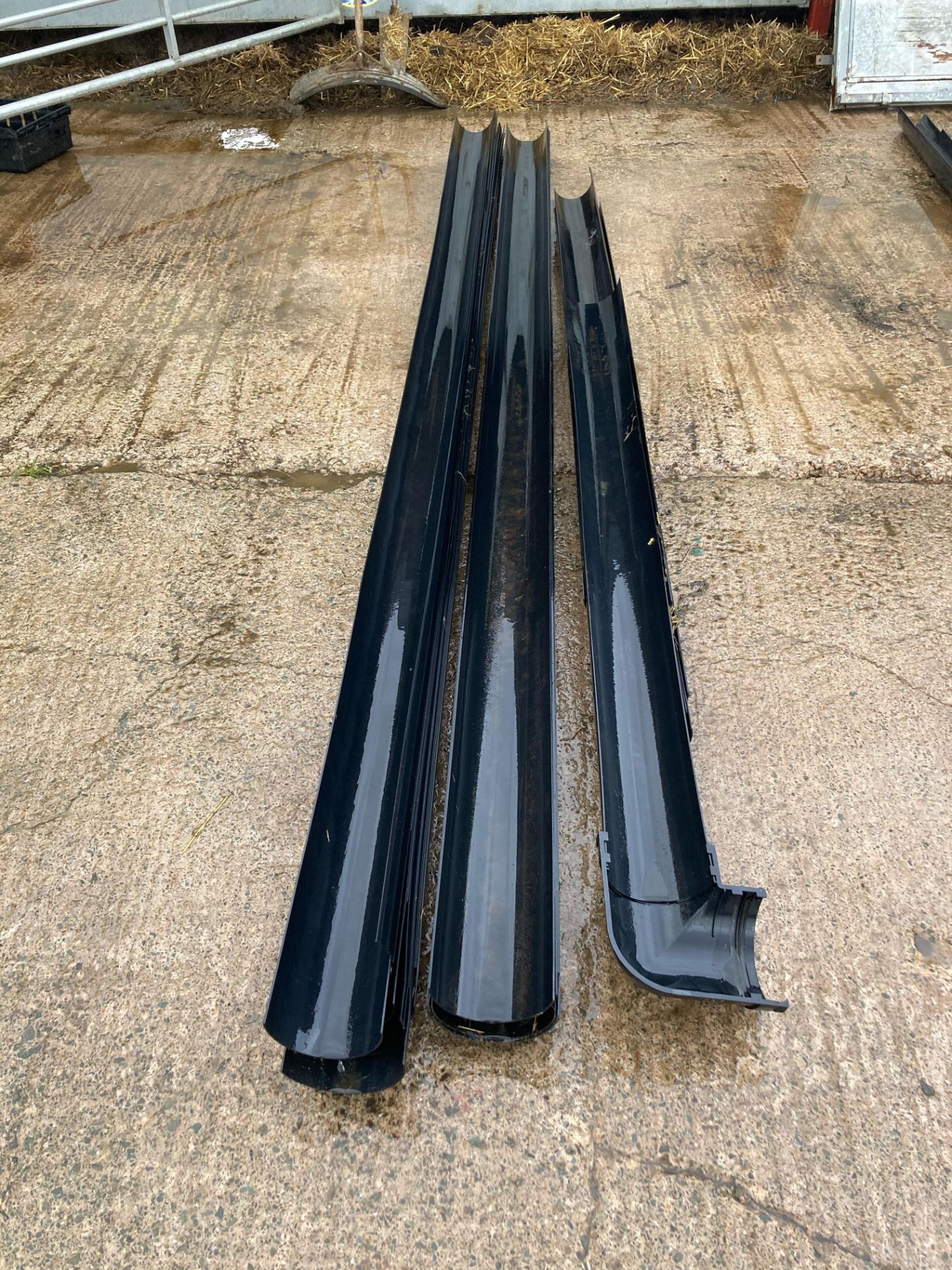 14 x 6 PLASTIC GUTTER 4M LONG "