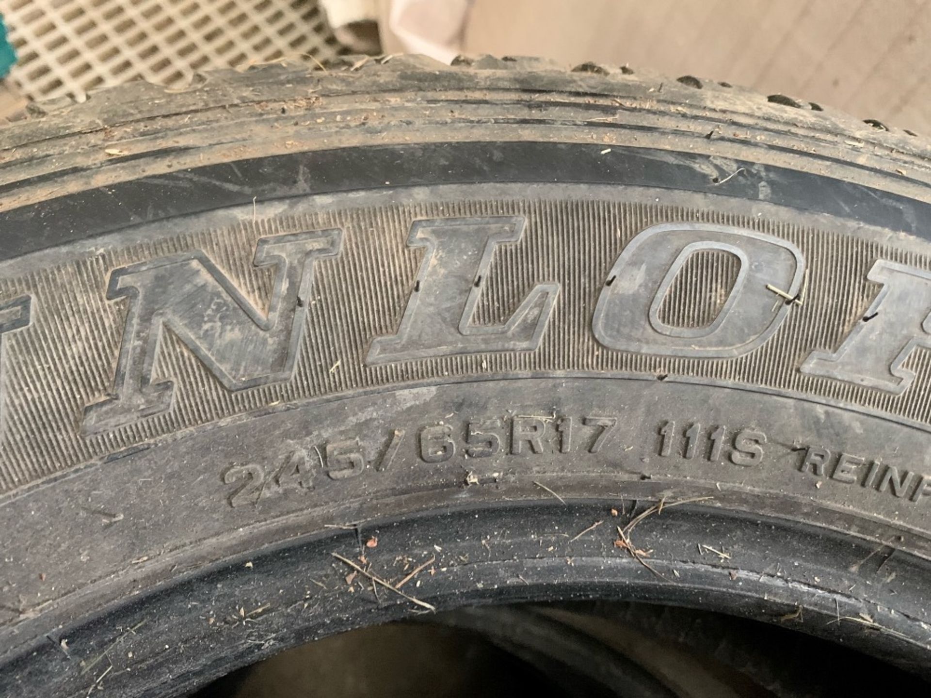 4x DUNLOP AT20 4x4 TYRES PART WORN - Image 4 of 4